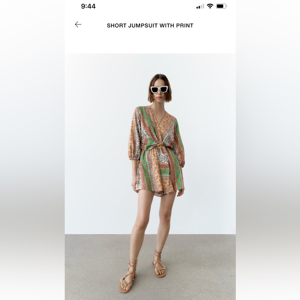 Zara jumpsuit with open back